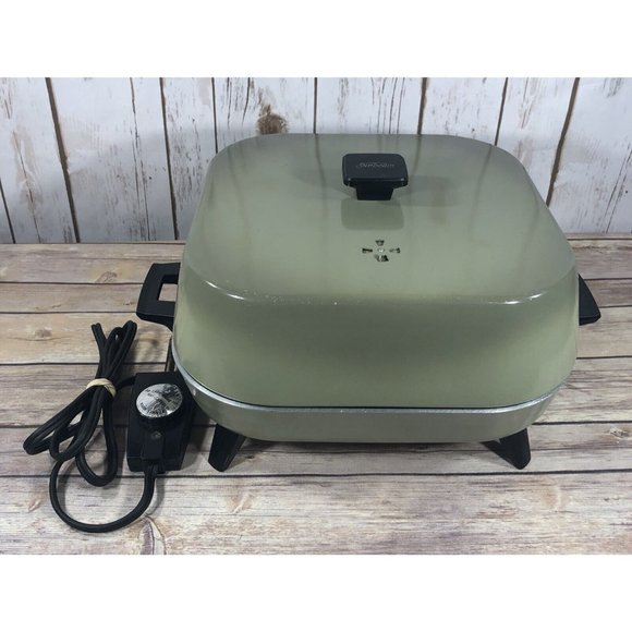 vintage sunbeam electric frying pan
